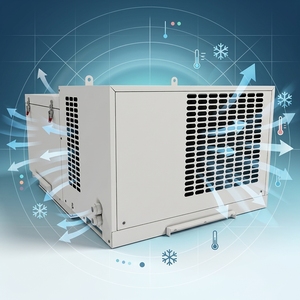 Unité de Condensation Monobloc Éco-Responsable Tecumseh 3 CV à Haute Efficacité Énergétique pour Équipement de Réfrigération Chambre Froide Alimentaire 2560W - Product Image 1