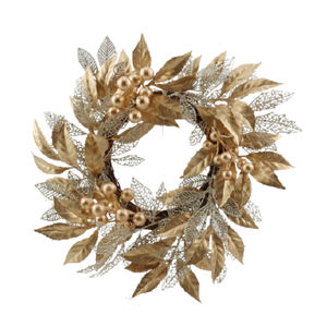 कृत्रिम सोने के फूलों के लिए शादी की पुष्पचक्र की आपूर्ति - Product Image 5