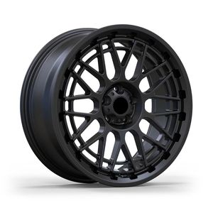 Jantes en maille de 18 à 22 pouces, finition noire satinée, concaves, pour Tesla, BMW, Audi, style CSL, 6061-T6, JWL VIA DOT, jantes forgées monobloc - Product Image 4