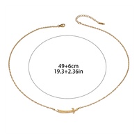 Collar con Colgante de Espada Zulfiqar Personalizado, Cuchillo Musulmán Islámico de Acero Inoxidable, Joyería de Moda, Venta al por Mayor para Eid y Ramadán