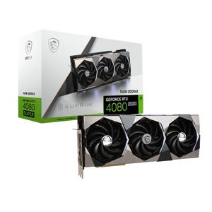 ใหม่ปี 2024 สำหรับ RTX 4080 SUPER 16G SUPRIM GDDR6X พัดลมแบบปิดผนึก แพ็คเกจสำหรับเล่นเกมส์บนเดสก์ท็อปพีซี 4nm 2610MHz Rtx 4080 4080 Super Gaming Pc Rtx - Product Image 1