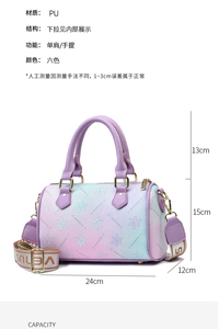 2024 New New Design Women's Crossbody <strong>Bag</strong> PU Leather Waterproof Large Capacity Shoulder <strong>Bag</strong> Portable Color <strong>Complete</strong> Women's <strong>Bag</strong> - Product Image 4