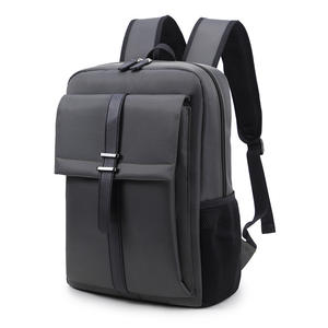 Sac à dos pour homme en noir avec logo personnalisé, sac à dos pour ordinateur portable, sac à dos d'affaires, mochilas, sac à dos - Product Image 1