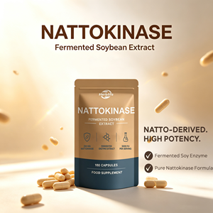 Capsules de Nattokinase 5000FU de Fabricant OEM - Supplément enzymatique haute puissance 250mg à base de soja fermenté pour la santé cardiovasculaire - Product Image 4