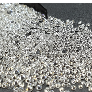 Diamants bruts polis de 1,7 à 2,7 mm, taille brillant, pureté VS, blanc naturel, étoile, taille melee, directement du fabricant - Product Image 1