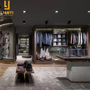 Estante de exhibición de ropa de Boutique, muebles de tienda de ropa de diseño único - Product Image 5