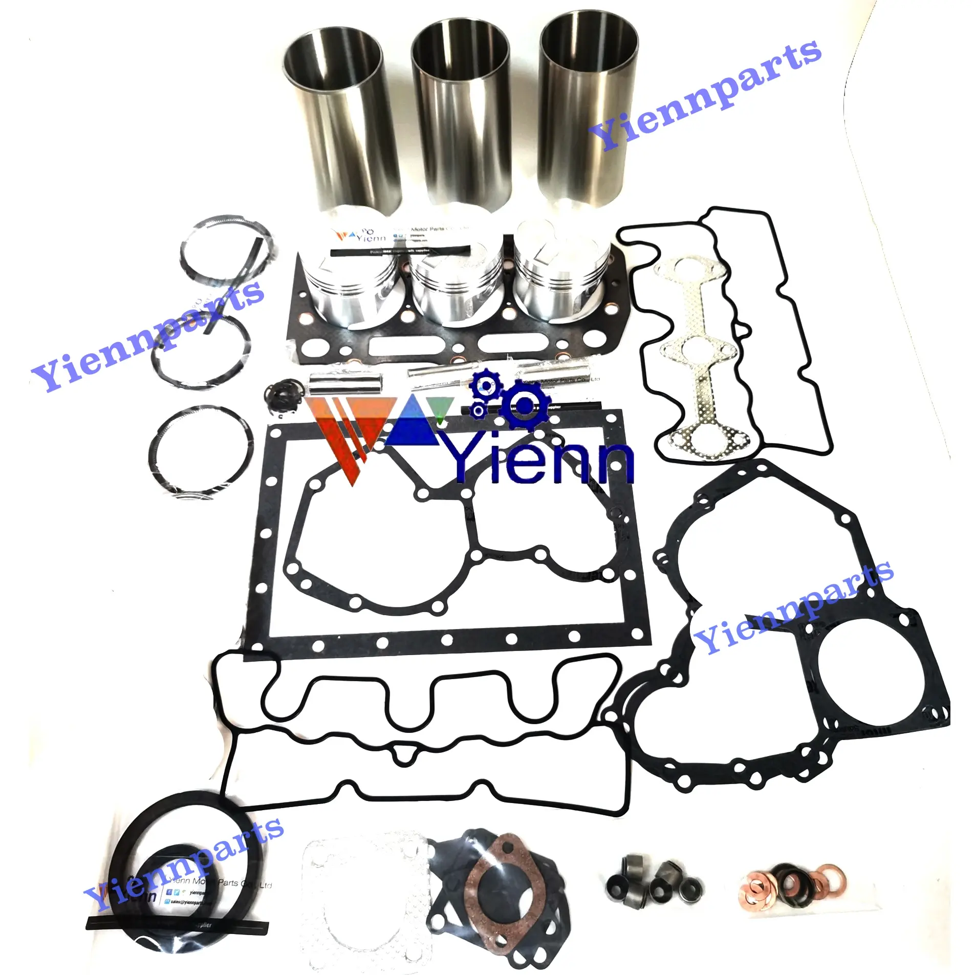 S773 Revisie Rebuild Kit TZ25DA Tractor Voor Shibaura S773 Motor Reparatie Onderdelen