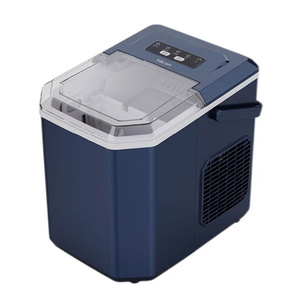 Machine à glaçons de comptoir certifiée CE, 12 kg/24h, autonettoyante, 2 tailles de glaçons, portable, pour la maison, la cuisine, le bar, le camping-car, le bureau, le café - Product Image 3