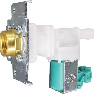 Válvula para lavavajillas 622058, válvula solenoide de entrada de agua para lavavajillas, lavadora, uso doméstico eléctrico AC DC - Product Image 1