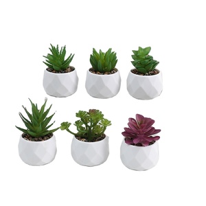 Petite Décoration Florale Artificielle <span class=keywords><strong>en</strong></span> <span class=keywords><strong>Pot</strong></span> avec Diamants, Mini Ensemble Mignon de Fleurs Artificielles, Boules <span class=keywords><strong>en</strong></span> Plastique/<span class=keywords><strong>Eucalyptus</strong></span>/Fleurs - Product Image 2