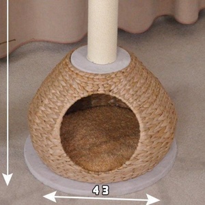Letto per gatti universale personalizzato quattro stagioni in Rattan fatto a mano - Product Image 3