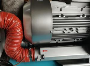 منفاخ كهربائي جانبي 7.5 كيلو واط ثلاثي المراحل عالي الضغط من سبائك الألومنيوم لمزارع الأسماك والروبيان - Product Image 4