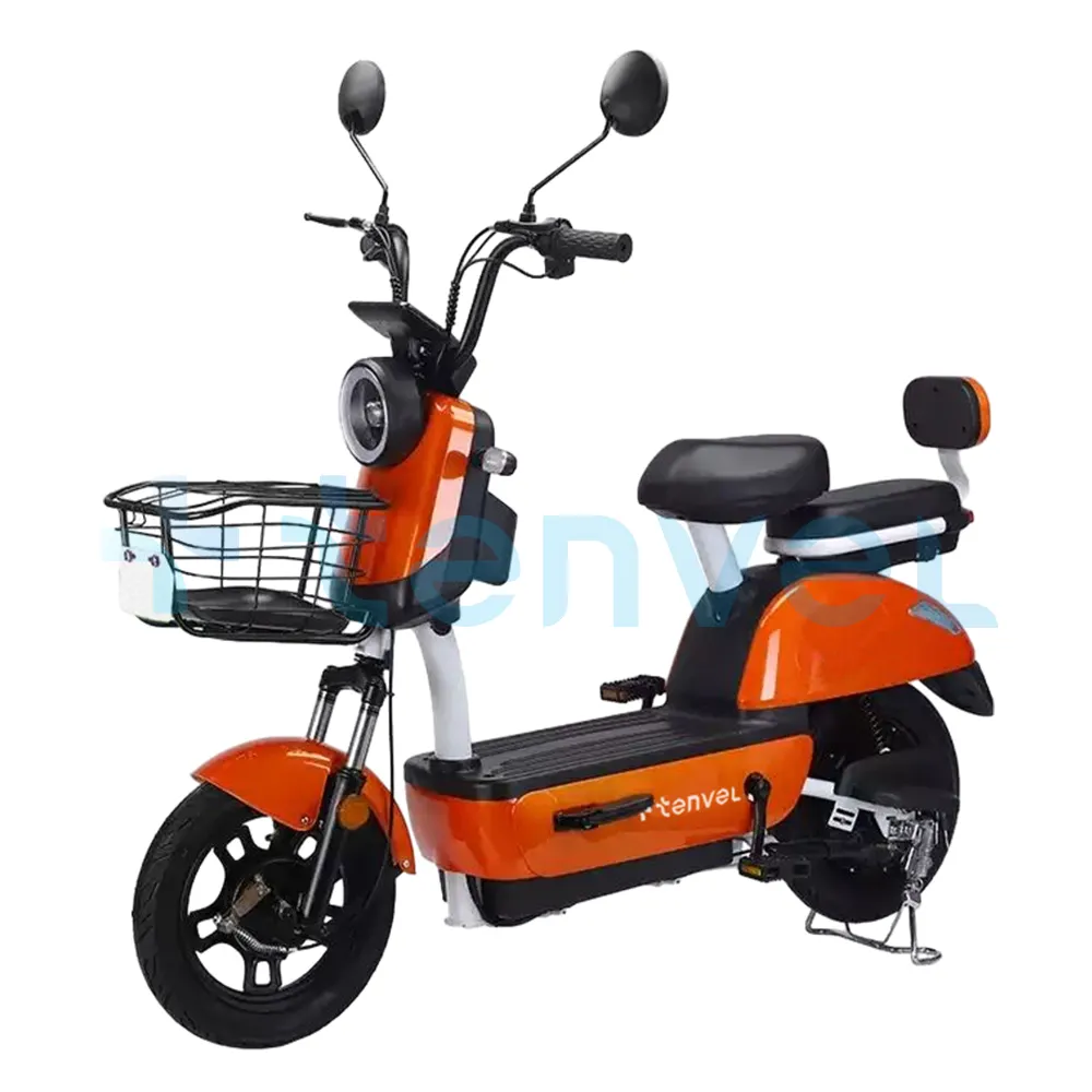 Customized wholesale cheap chinese Factory New Model 2 seat 500w electric scooter city bicycle for adult electric bike ebike