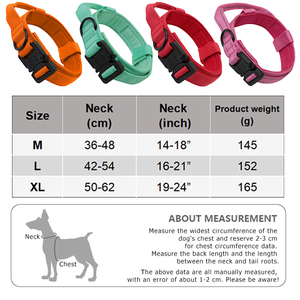 P006-C Phát minh mới nhiệm vụ nặng nề phong cách Chiến thuật Dog collars cho hoạt động ngoài trời sử dụng - Product Image 2