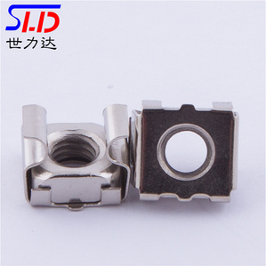 Tuercas de jaula de bloqueo cuadradas M5 M6, tuerca y jaula de acero inoxidable para sujetadores decorativos de paneles, 1, 2 - Product Image 5