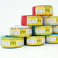 Cables de Cobre para Alimentación 12/14/8 AWG 600V con Aislamiento de PVC, Un Solo Núcleo, THHN THWN-2 70C, para Uso en Construcción e Industrial