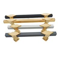 Plastique Bronze Européen Jaladores Porte Accessoires 96mm Tiroir Armoire Poignée Meubles Armoire Boutons