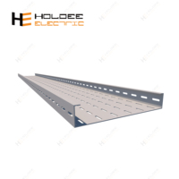 HOLDEE - Bandeau de câblage perforé galvanisé à chaud, largeur 50-900 mm, épaisseur 0,8-3 mm, bord de retour