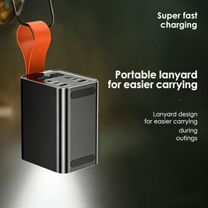 <span class=keywords><strong>Cargador</strong></span> Rápido de Aleación de Aluminio de Alta Capacidad de 60000 mAh, USB DC, Pantalla LED, Soporte para Lámpara de Viaje, Panel <span class=keywords><strong>Solar</strong></span> Magnético, Banco de Energía <span class=keywords><strong>Anker</strong></span> para Exteriores - Product Image 2