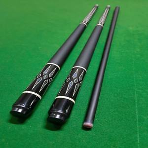 Stik Biliar Snooker Serat Karbon Baja Anti Karat Berkualitas Tinggi Model 1/2-PC Desain Baru dengan Stok Besar untuk Dijual - Product Image 4
