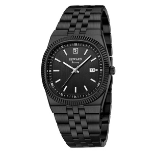 Reloj de pulsera Reward Prime <span class=keywords><strong>para</strong></span> <span class=keywords><strong>hombre</strong></span>, de lujo, con tres agujas, calendario, cuarzo, elegante, <span class=keywords><strong>para</strong></span> negocios, con baño de oro fino, de acero inoxidable, <span class=keywords><strong>para</strong></span> caballero. - Product Image 6
