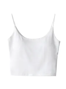 CHIC <span class=keywords><strong>VEN</strong></span> Damen Vintage-Top mit Schleifenkragen, locker, kurz, ärmellos, einfarbig, CAMIS, Dobby-Gewebe, gestrickt, Frühling, Sommer 2023 - Product Image 5