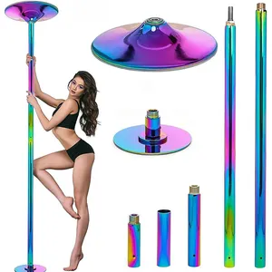 Stripper Polos Para Venda 45mm Dance Pole Set Portátil Twirling Bar Estático Exercício Clube Festa Pub Home Gym