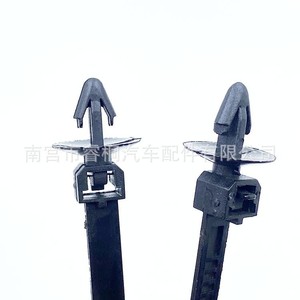 สายรัดเคเบิลไนลอน Shuangxuan สีดำ แบบขาเสียบ สำหรับยึดสายไฟท้ายเครื่องบิน แบบเดี่ยว ใช้งานทั่วไป - Product Image 4
