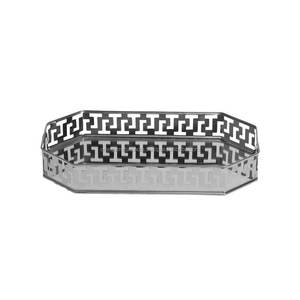 Bandeja decorativa Touche de plata de nuevo diseño con borde diseñado para Decoración de mesa y hogar - Product Image 5