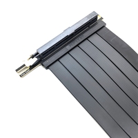 Câble Riser PCI-E 5.0 Gen 5 pour Carte Graphique GPU, Extension PCI-E 16X 128 Go/s Compatible PCIE 4.0 WRX80 90E RTX5090