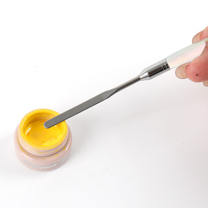 BQAN-MANGO acrílico holográfico, varilla agitadora, pincel de espátula para uñas, herramienta de pincel de poligel para <span class=keywords><strong>arte</strong></span> de uñas - Product Image 6