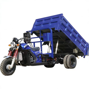 Пятиколесный мотоцикл-грузовик с бензиновым двигателем, водяным охлаждением, саморазгружающийся, с открытым кузовом, >250 куб.см, 50-70 км/ч - Product Image 4