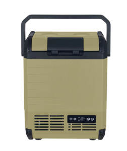 Compresor de Refrigerador para Automóvil de Alta Resistencia para Camiones y Uso Doméstico, 12V/24V, Control de Temperatura Dual, Compartimento de Refrigeración - Product Image 1