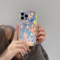 Funda de teléfono con láser fluorescente de lujo para niñas y mujeres para iPhone 17 Air 16 Pro 15 14 Plus 13 promax 12 IMD funda para Apple 17
