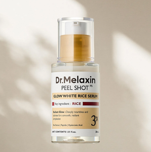 Sérum de riz Dr.Melaxin Peel Shot, essence faciale coréenne, soin hydratant pour la peau, cosmétique de beauté, vente en gros, étiquette privée, OEM - Product Image 5