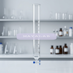 Bureta de Vidrio MAYALAB de 500 ml Graduada en 0.1 ml para Uso en Laboratorio - Product Image 1