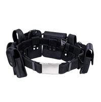 Ensemble tactique multifonctionnel polyvalent, système d'équipement modulaire de sécurité, ceinture de service moulée pour les forces de l'ordre