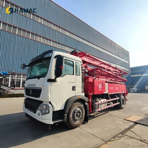 Bomba de Hormigón HAMAC de Venta Caliente con Motor Diésel, Alcance Vertical de 70m, Sistema Hidráulico Completo, Motor de 22M/H - Product Image 2