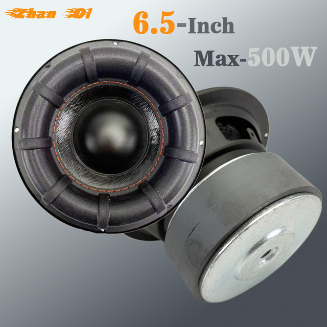 OEM Factory Direct Selling Max Power 600W 38 Core Dual Voice Coil 4 Ohm 6.5 Inch Car Subwoofer Speaker