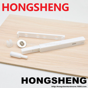Poignée magnétique pour porte Hongsheng, poignée de placard en plastique blanc, design minimaliste - Product Image 3