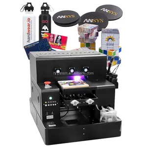 Penjualan Laris Printer Uv Led Universal Printer Uv Ranjang Datar Printer Led Uv untuk Kaca Mug