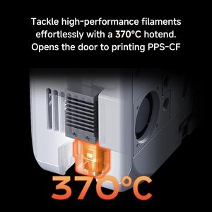 Imprimante 3D QIDI Q2C Combo, FDM fermée, nivellement automatique complet, vitesse élevée 600 mm/<span class=keywords><strong>s</strong></span>, volume <span class=keywords><strong>d</strong></span>'impression 270x270x256 mm, hotend bimétallique 370 - Product Image 4