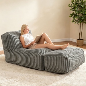 <span class=keywords><strong>Fauteuil</strong></span> paresseux transfrontalier AliExpress en <span class=keywords><strong>mousse</strong></span> compressée, pouf décontracté individuel amovible - Product Image 5