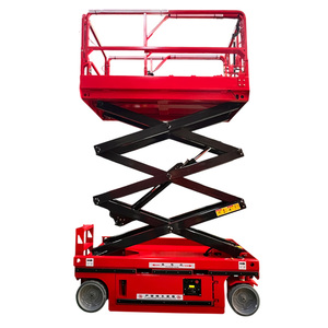 รถยกกรรไกรไฟฟ้าแบบขับเคลื่อนด้วยตัวเอง |   ระยะเอื้อม 6 เมตร รับน้ำหนักได้ 100 กิโลกรัม |   โครงสร้างเหล็กคาร์บอนสูงที่ทนทาน |   โครงสร้างขาพับได้ RELILIFT - Product Image 2