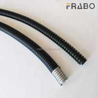 16mm 1/2 Zoll Gut Biegbares Elektrisches Verzinktes Stahlkabelschutzrohr Doppelt Verriegelter PVC-beschichteter Flexibler Metallschlauch