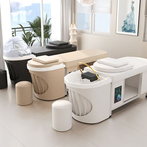 モダンカスタム美容シャンプーベッドスパサロンホテル病院用スーパーマーケットタイ洗髪マッサージベッドウォーターセラピー付き - Product Image 3