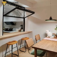 Ventanas Plegables Modernas de Aleación de Aluminio, de Alta Calidad, Personalizables para Hogares, Oficinas y Edificios Comerciales