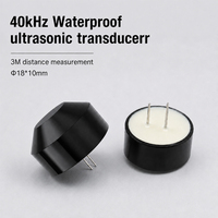 Transducteur ultrasonique étanche 40 kHz avec une portée de 3 mètres : Capteur de distance ultrasonique pour applications de détection de stationnement