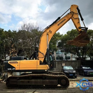 Excavatrice d'occasion Hyundai 520LVS 52 tonnes 266KW avec moteur Cummins, pompe de boîte de vitesses, godet de 3,0 m et roulement de moteur pour travaux de construction et miniers - Product Image 1