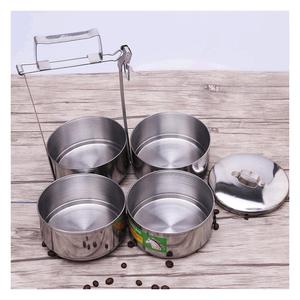 ภาชนะบรรจุอาหารสแตนเลส ฝาแม่เหล็กสองชั้น ปิดสนิท ใช้สำหรับเดินทาง - Product Image 4